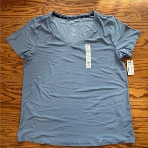 Sonoma Light Blue V-Neck Women's Tee
